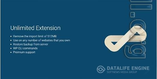 All-in-One WP Migration Unlimited Extension v2.46- best WordPress backup plugin