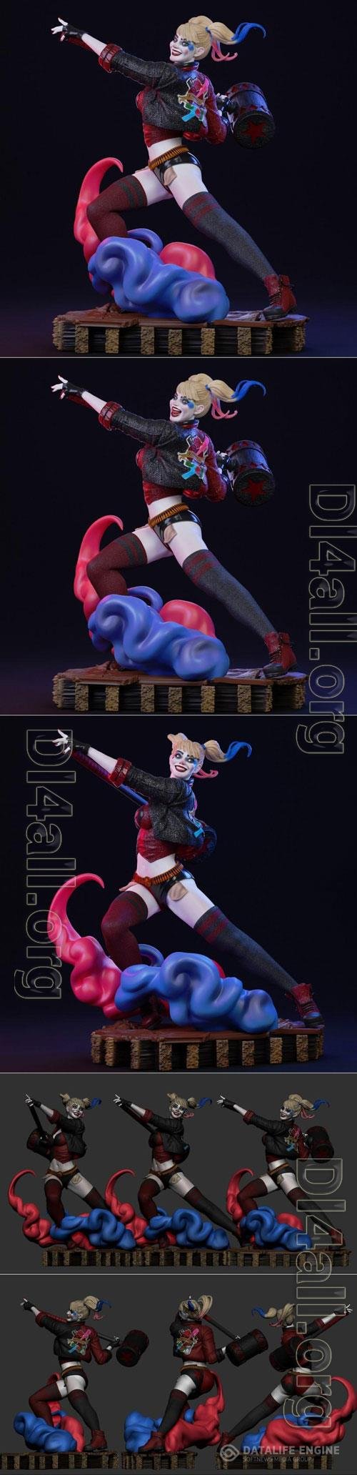 Harley Quinn 3D STL