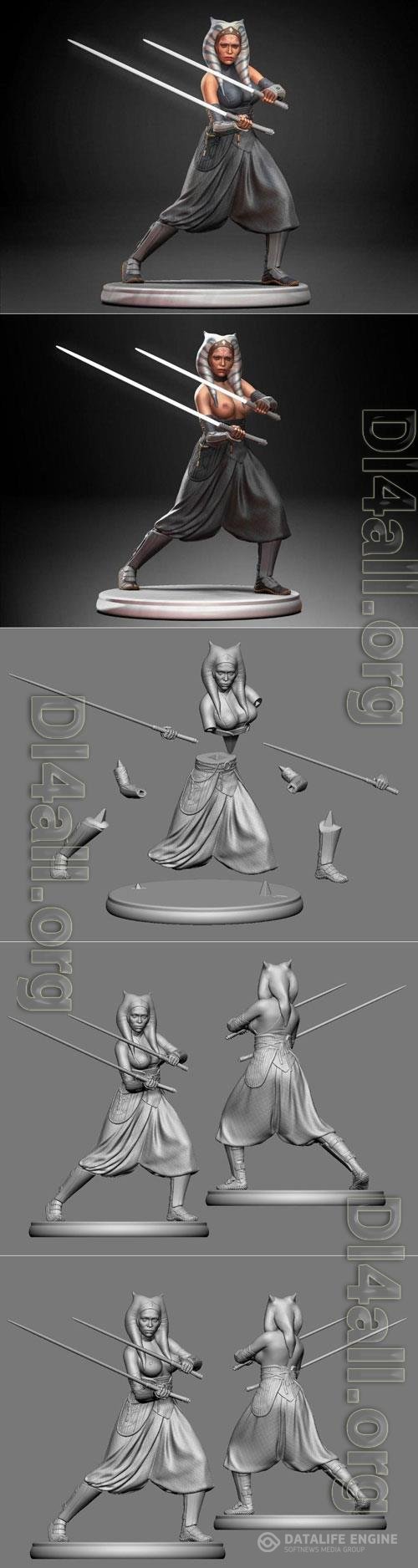 Ahsoka Tano 3D STL