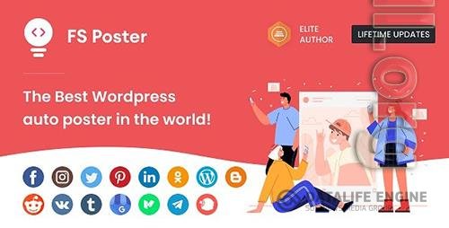 CodeCanyon - FS Poster v5.3.5 - WordPress Auto Poster & Scheduler - 22192139 - NULLED