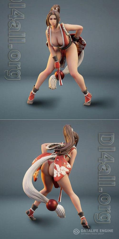 Mai Shiranui 3D STL