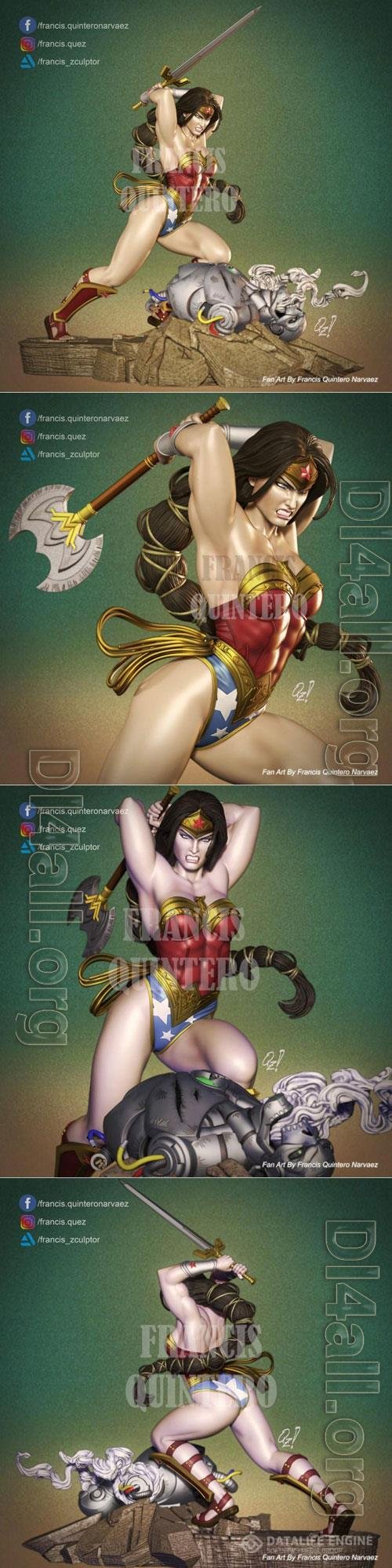 Wonder Woman 3D STL