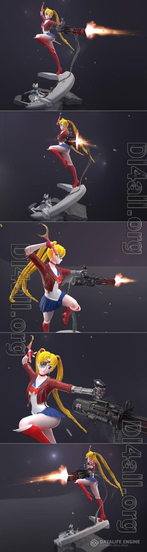 Sailor Moon - Terminator 3D STL