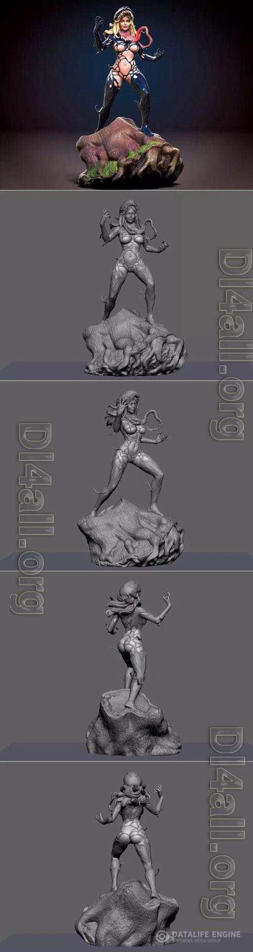 She-Venom 3D STL