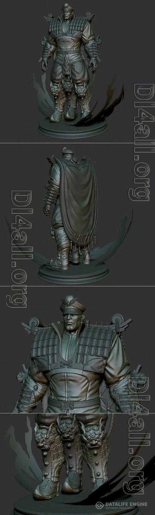 M.Bison - Street Fighter (China stile)3D STL