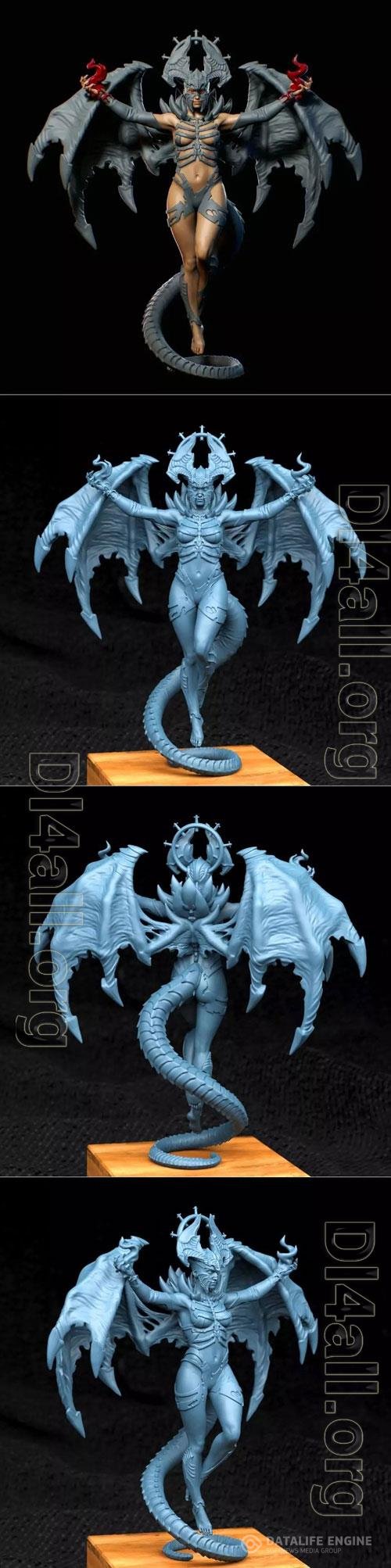 Necro Queen 3D STL