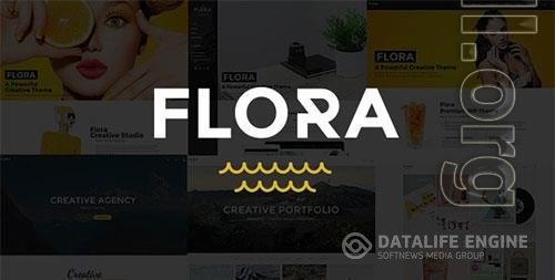 ThemeForest - Flora v1.7.4 - Responsive Creative WordPress Theme - 12038776