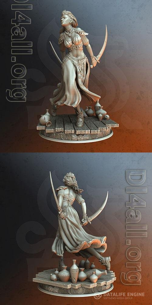 Sword Dancer - Nahida 3D Print