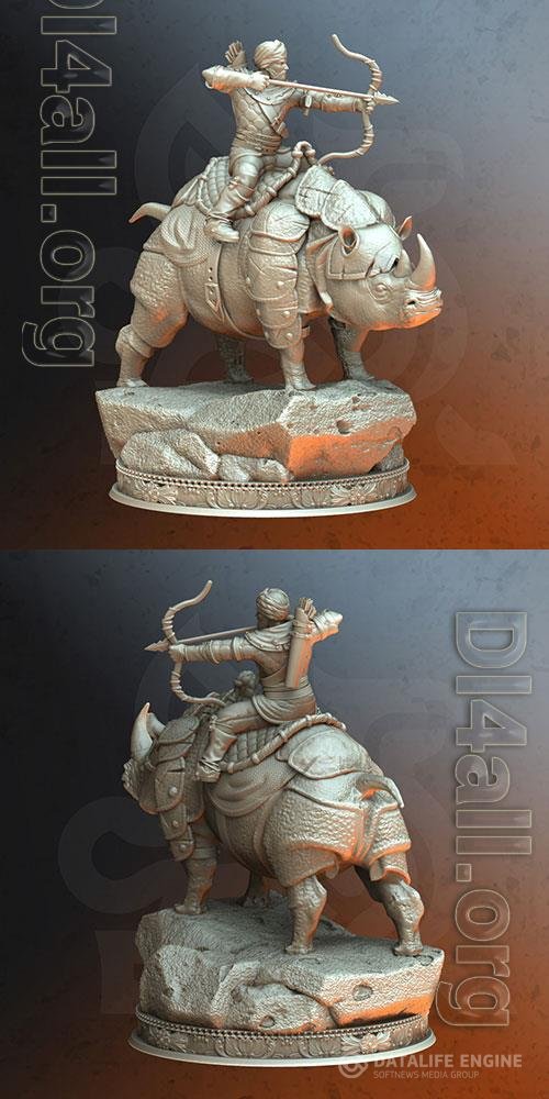 Rhino Rider 3D Print