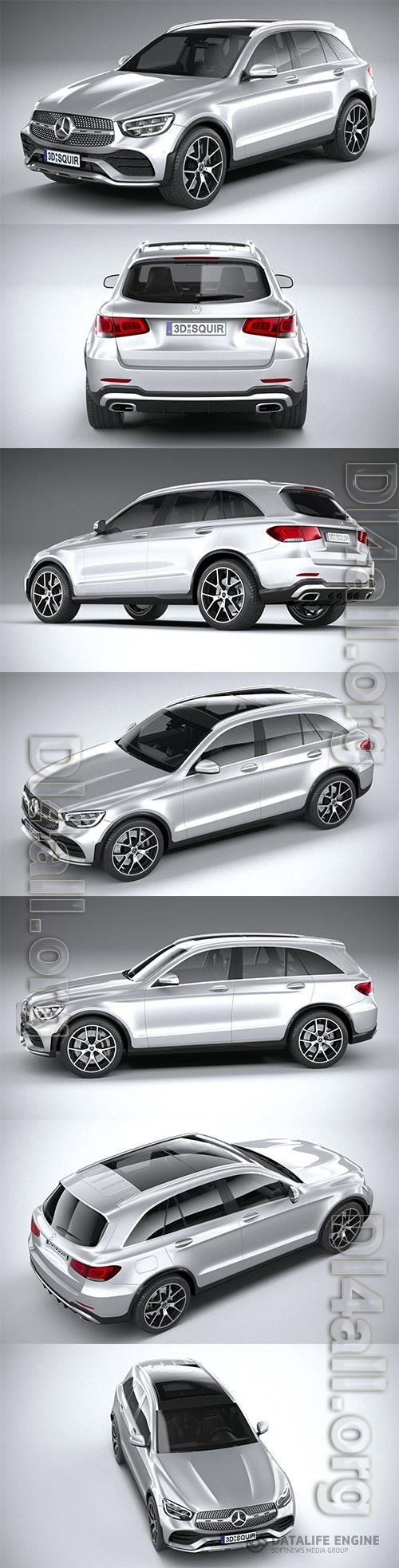 Mercedes-Benz GLC AMG 2020 3D Model