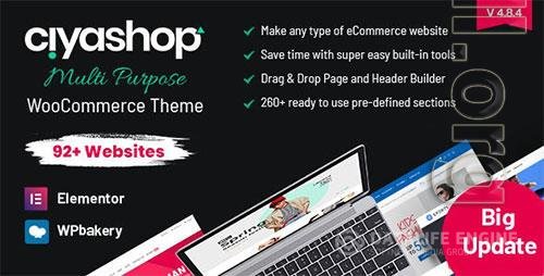 ThemeForest - CiyaShop v4.9.0 - Responsive Multi-Purpose WooCommerce WordPress Theme - 22055376 - NULLED