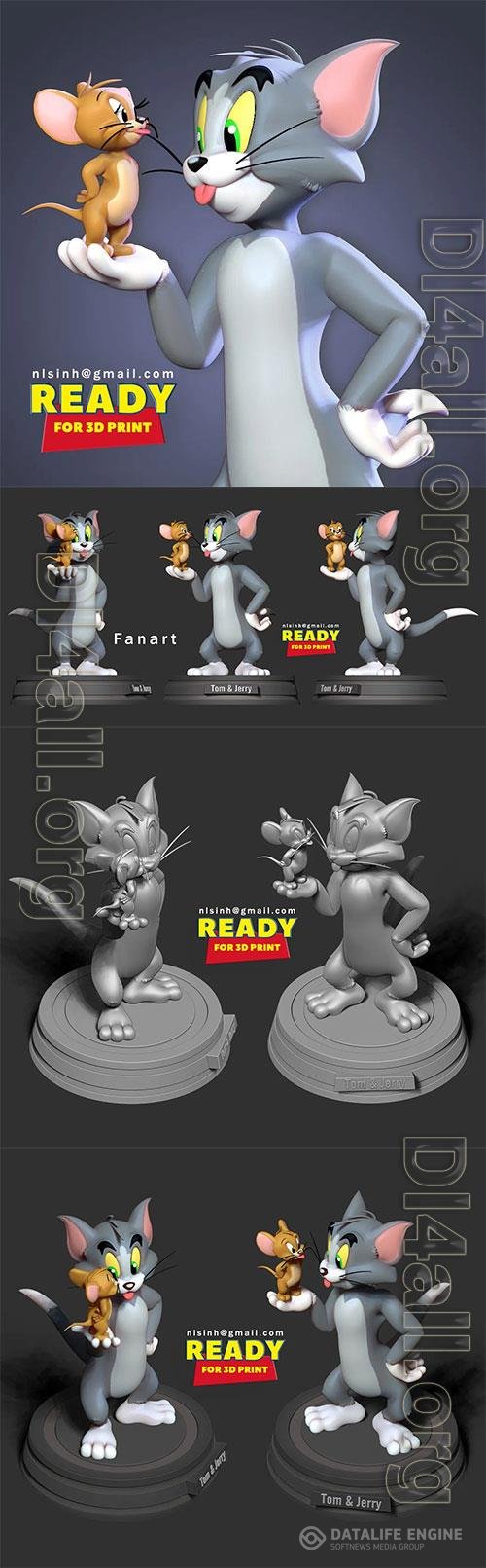 Tom & Jerry 3D Print