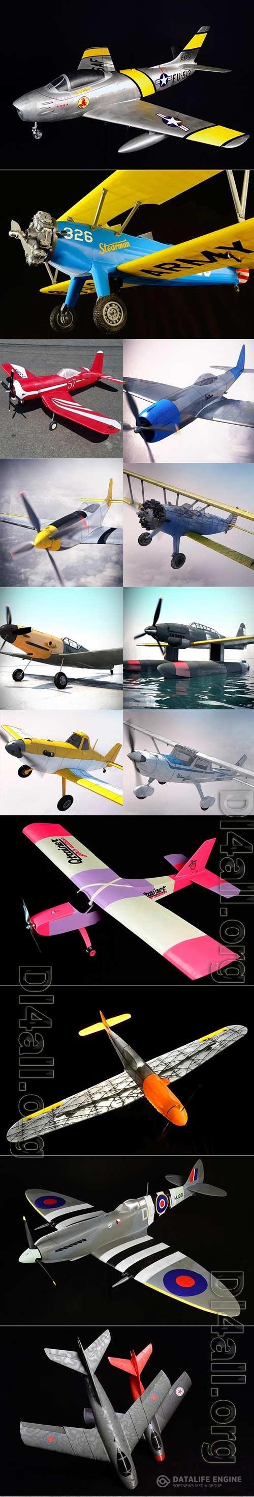 Labprint Airplanes 3D Print