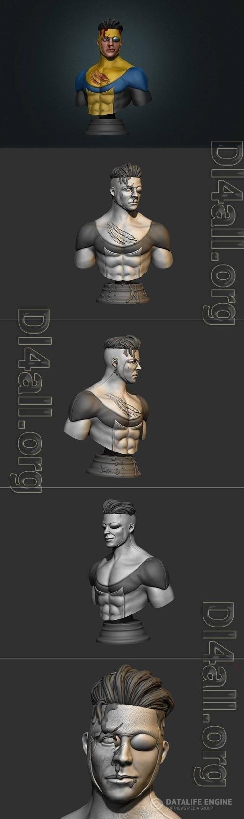 Wekster - Invincible Bust 3D Print