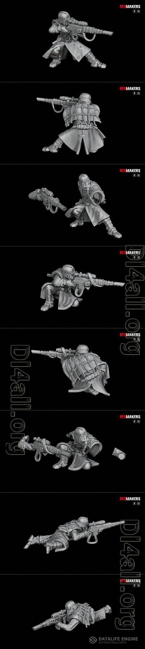 Death Squad - Snipers of the Imperial Force 3D Print