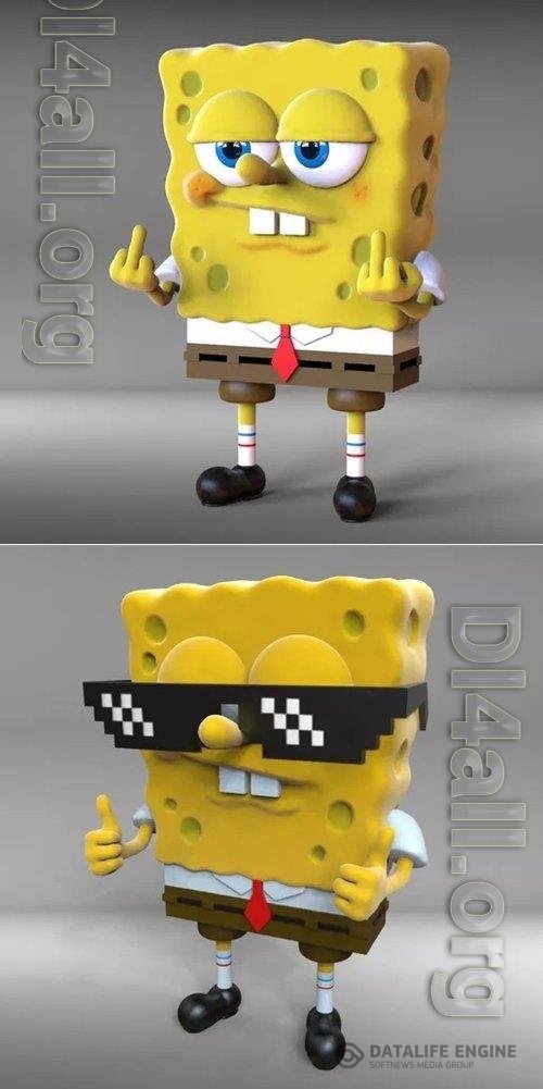 Bob Esponja 3D Print