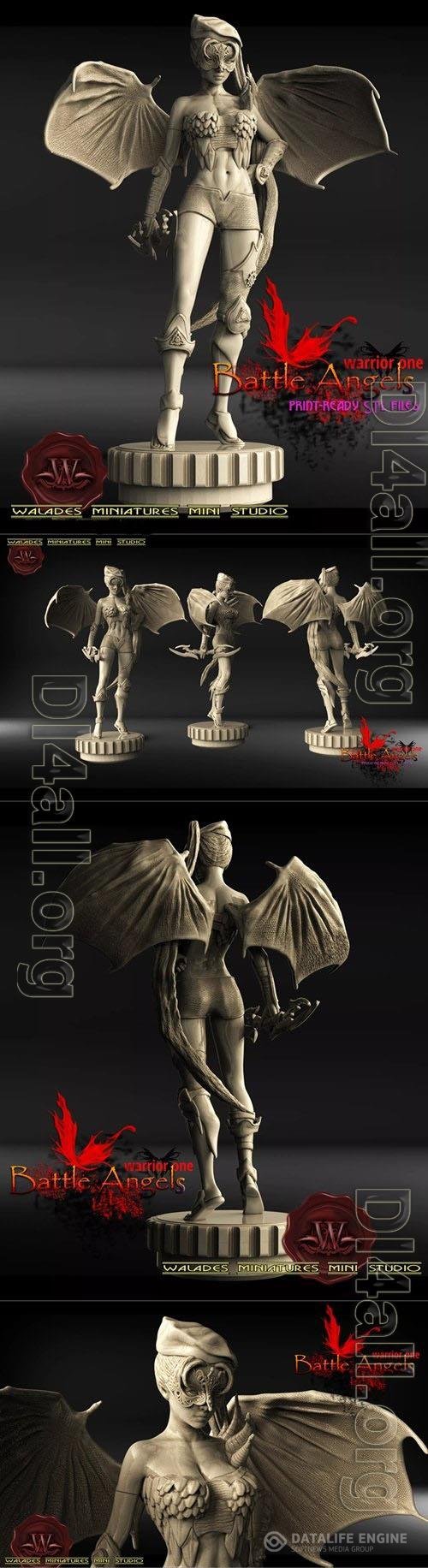 Battle Angel 3D Print