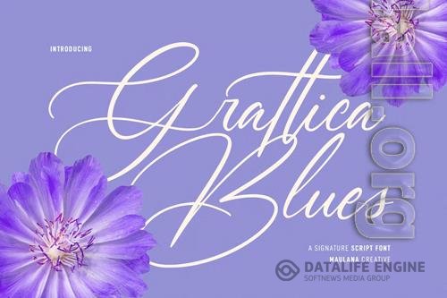 Grattica Blues Script Font OTF