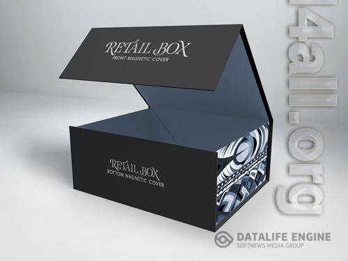 Magnetic Gift Box Mockup 219172655