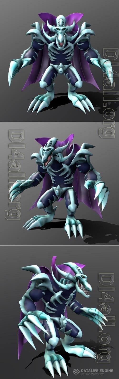 Yugioh Zera the Mant 3D Print