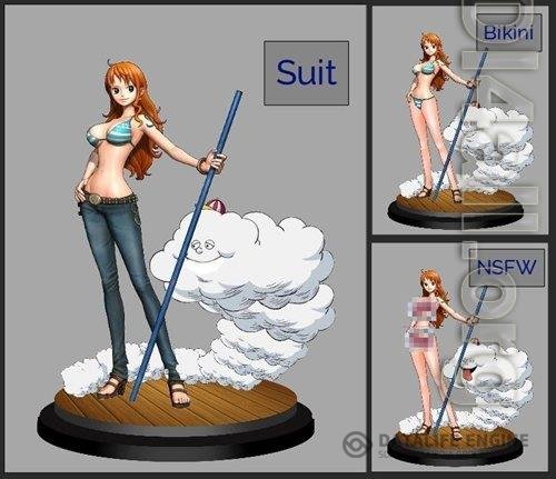 One Piece Nami Zeus With 3D Print