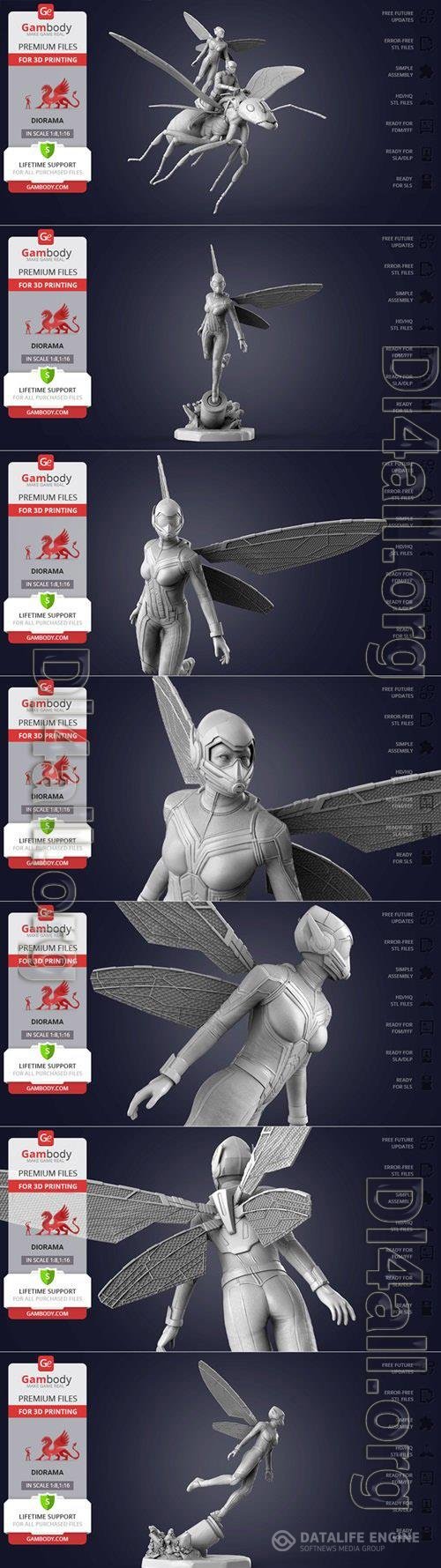 The Wasp 3D Print