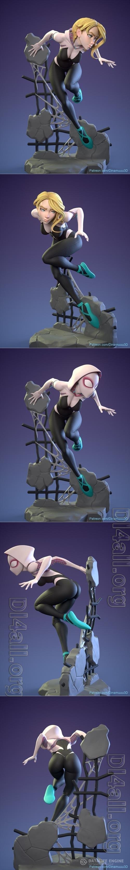 Spider Gwen 3D Print