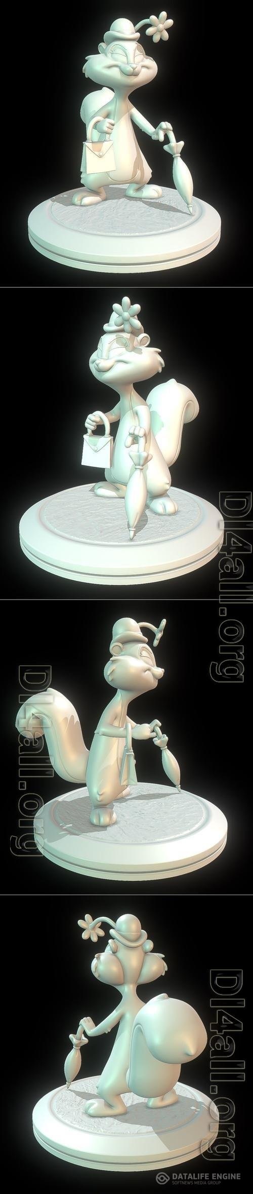 Slappy Squirrel Animaniacs 3D Print