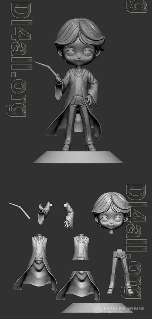 Ron Weasley Chibi 3D Print