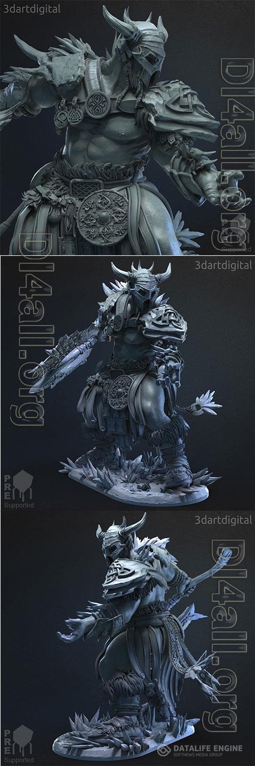 Male Cryomancer 3D Print