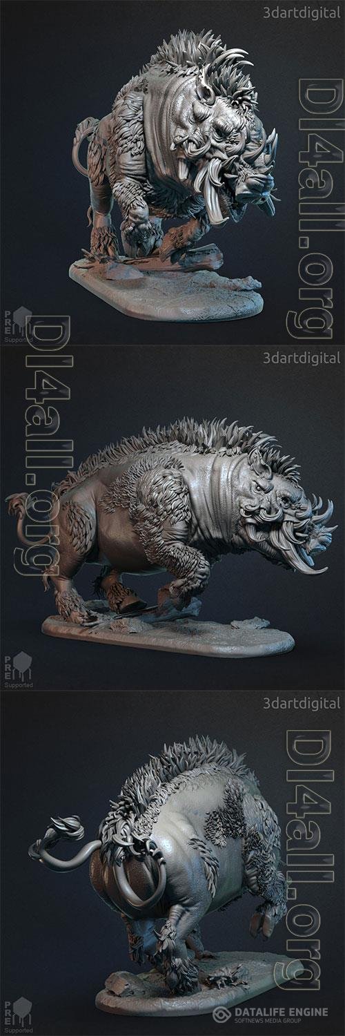 Dire Boar 3D Print