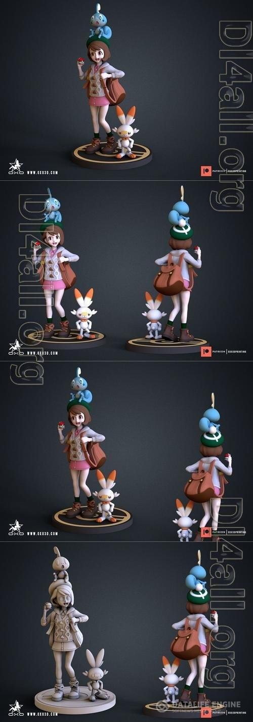 Gloria - Pokemon Sword and Shield 3D Print