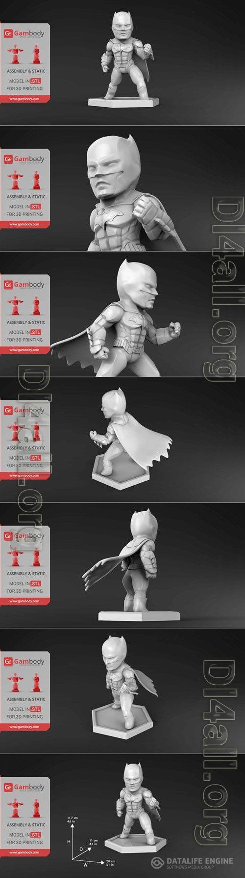 Chibi Batman 3D Print