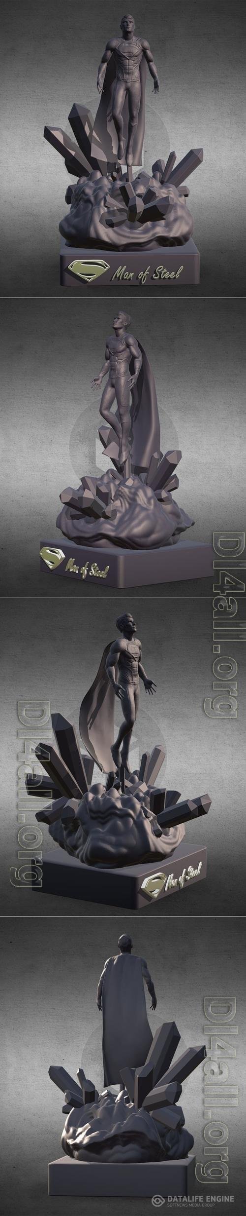 Man of Steel 3D Print