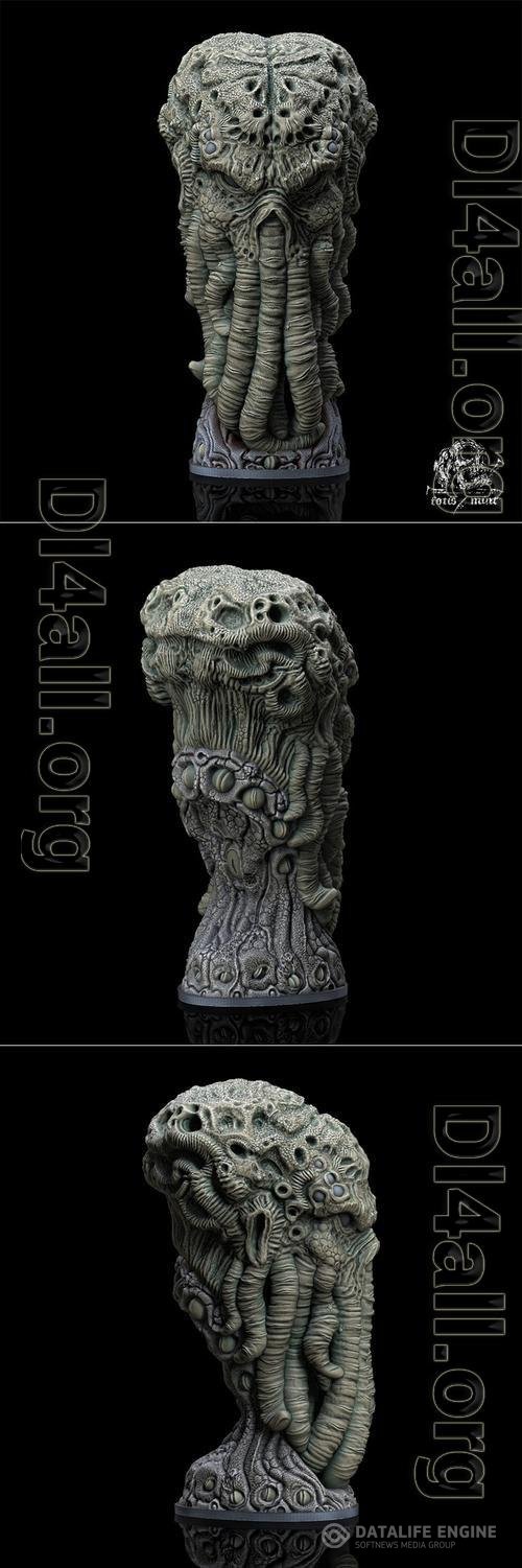 Cthulhu Head 3D Print