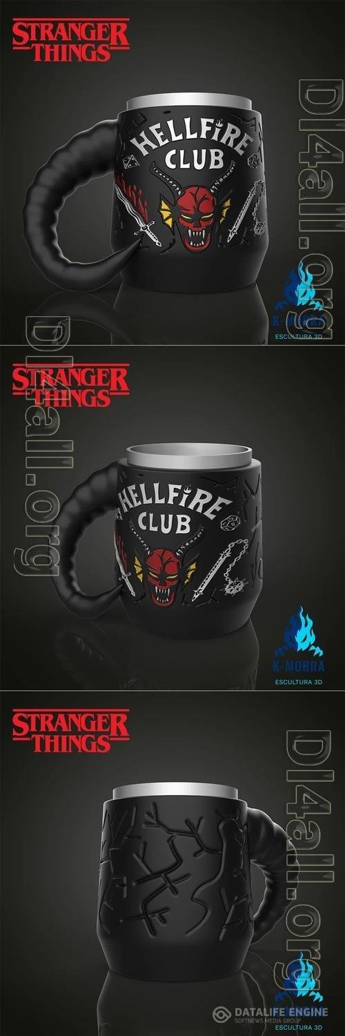 Stranger Things mug or mate (Hellfire Club) 3D Print