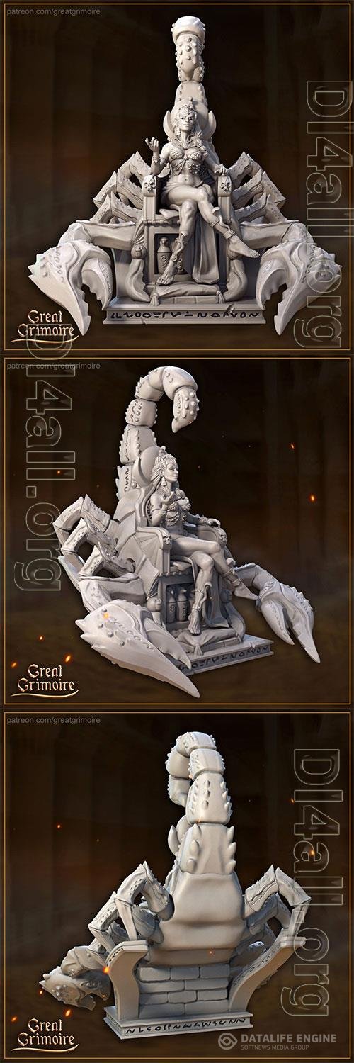 Selket Goddess of the Dead 3D Print