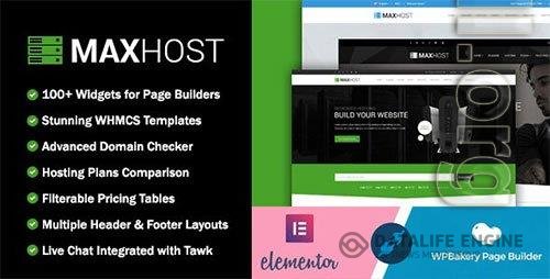 ThemeForest - MaxHost v9.1.1 - Web Hosting, WHMCS and Corporate Business WordPress Theme with WooCommerce - 15827691 - NULLED