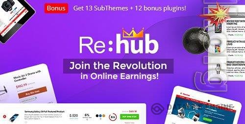 ThemeForest - REHub v18.2 - Price Comparison, Multi Vendor Marketplace Wordpress Theme - 7646339 - NULLED