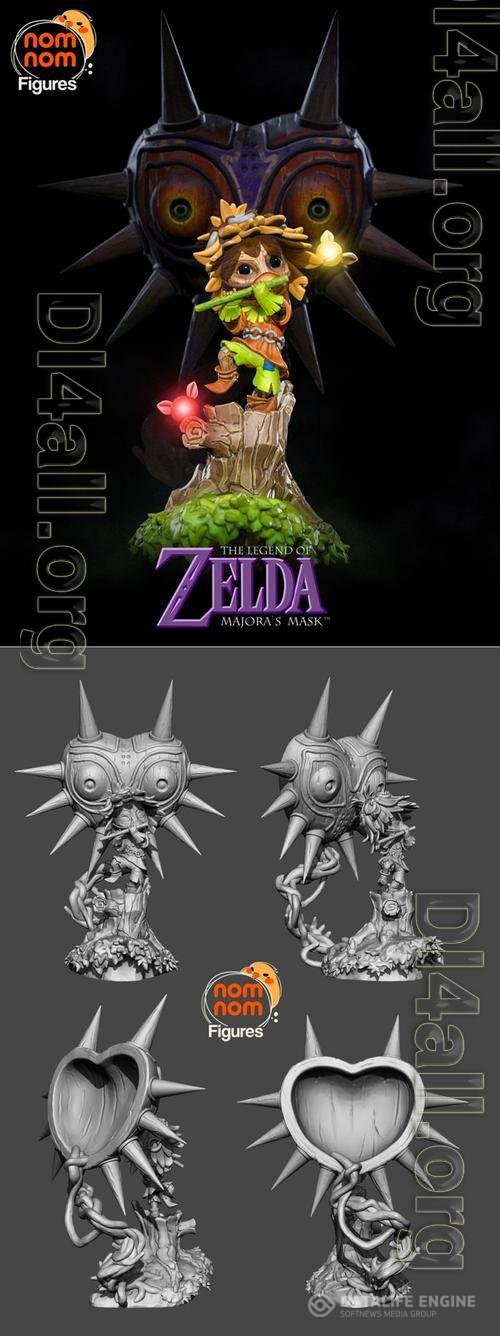 Majoras Mask Skull kid - Zelda 3D Print