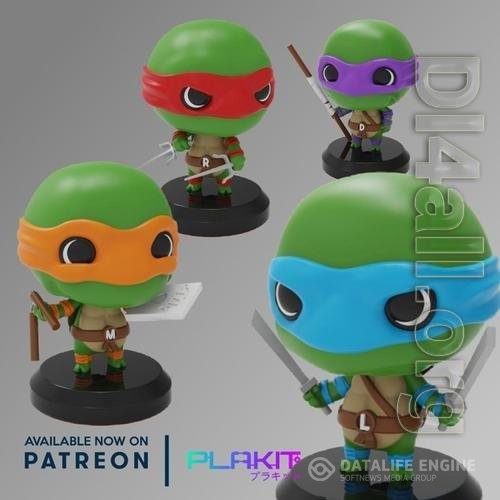 Plakit tmnt 3D Print