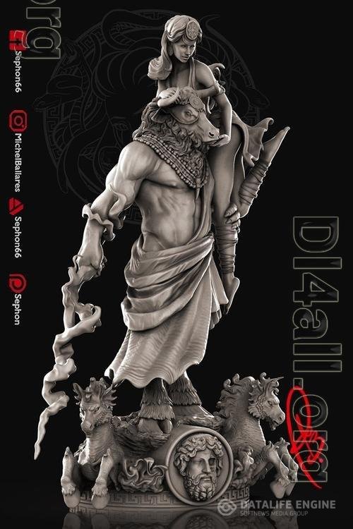 The Minotaur 3D Print