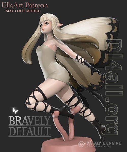 Bravely Default 3D Print