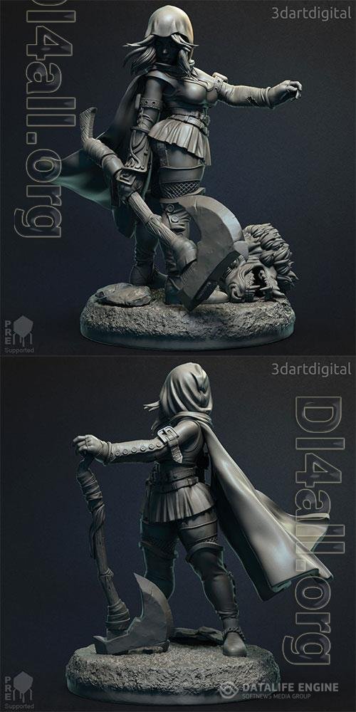 The Crimson Hood 3D Print