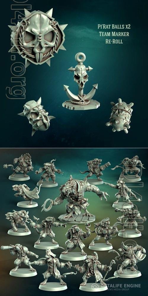 Punga Miniatures - Pi'Rats 3D Print