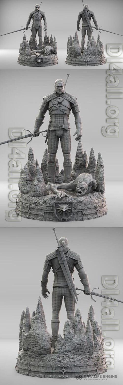 Witcher Geralt 3D Print