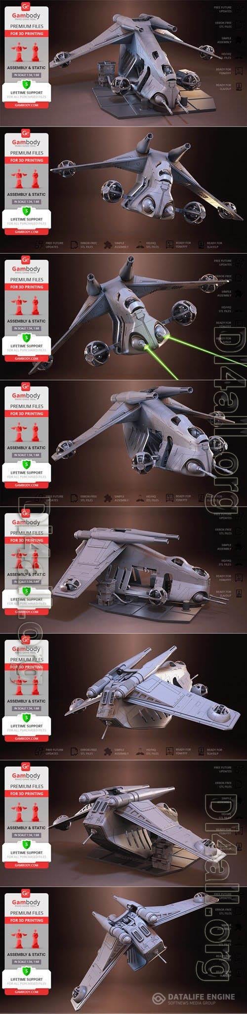 LAATi Gunship 3D Print