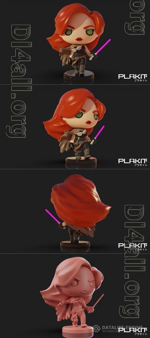 PlaKit Star Wars MaraJade 3D Print