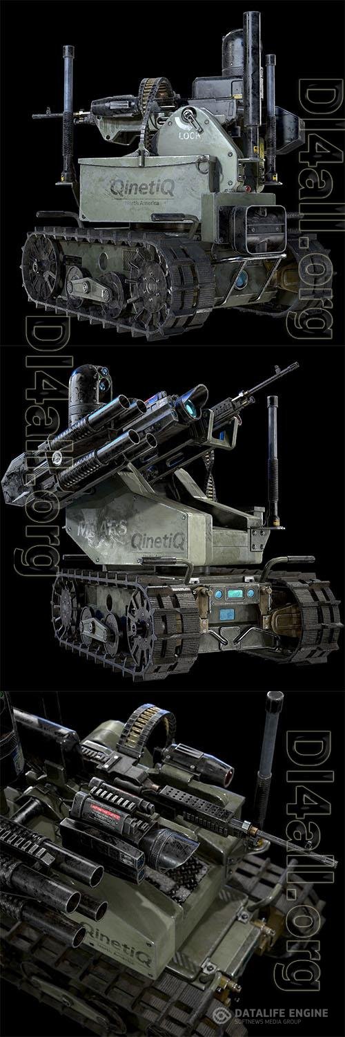 Modular Advanced Armed Robotic System 3D Model