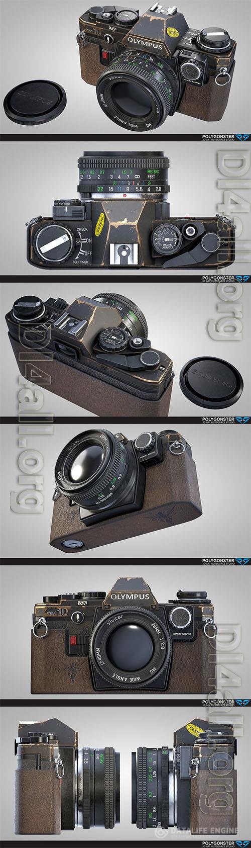 Olympus OM 10 3D Model